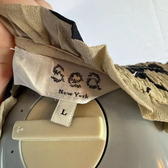 Sea New York Silk Long Dres - Picture 6 of 7